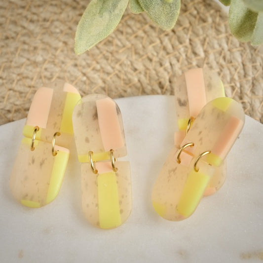 Valeriote Dangles in Neon Tortoise Shell