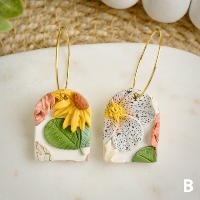 Alexandra Hoops in Flower Garden