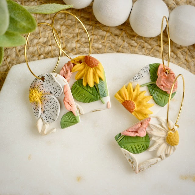 Alexandra Hoops in Flower Garden