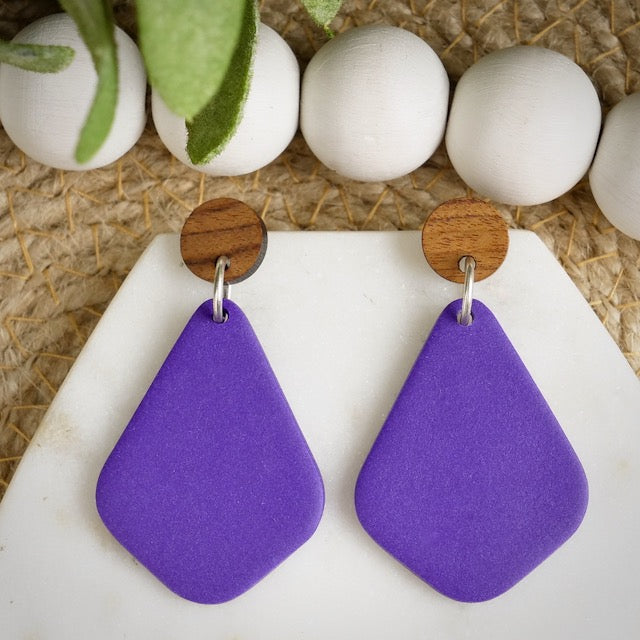 Callander Dangles in Purple