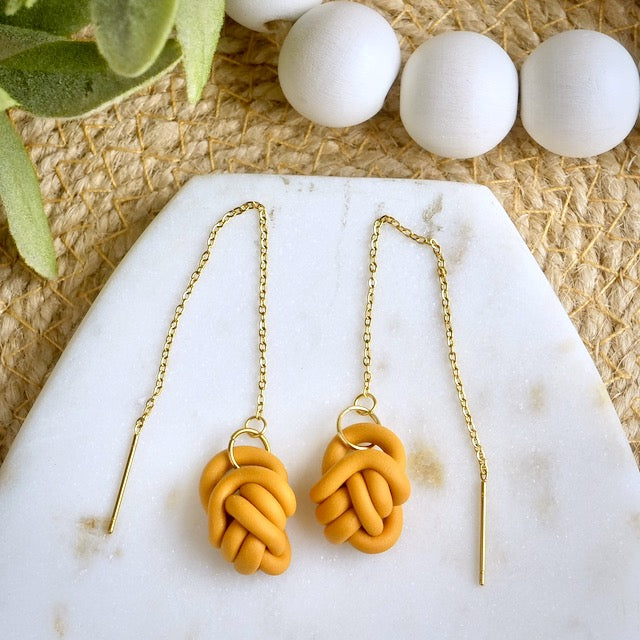 Knot Threads in Golden Yellow