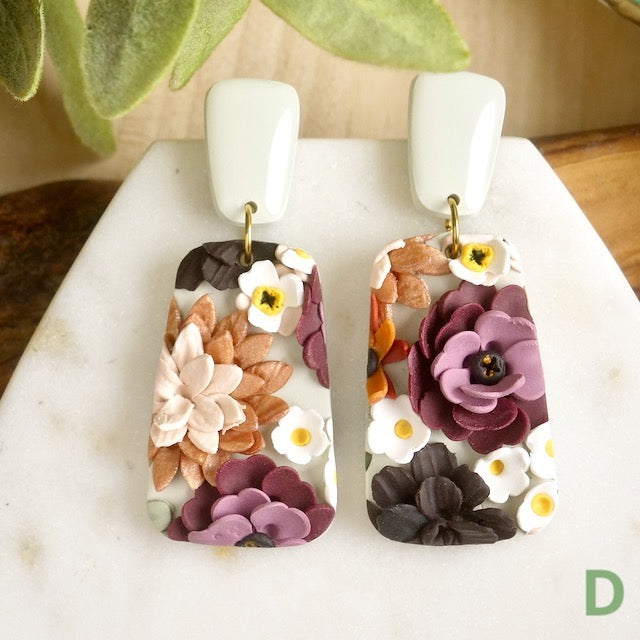 Jackson Dangles in Garden Floral