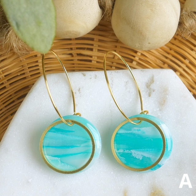 Hoops in Sea Spray