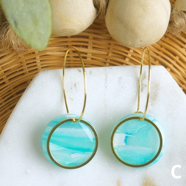 Hoops in Sea Spray