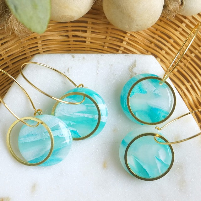 Hoops in Sea Spray