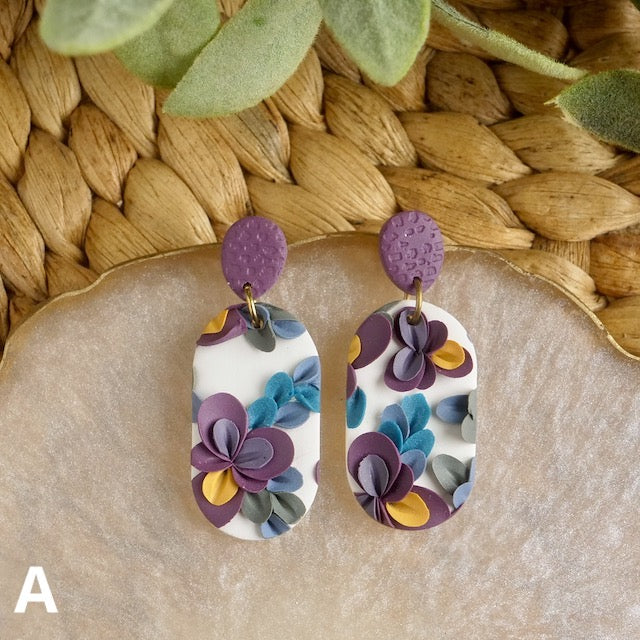 Westwind Dangles in Violet Flowers