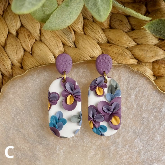 Westwind Dangles in Violet Flowers