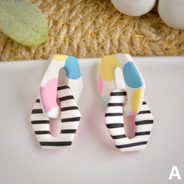 Links in Pastel Polka Dot