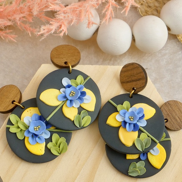 Carden Circle Dangles in Lemons