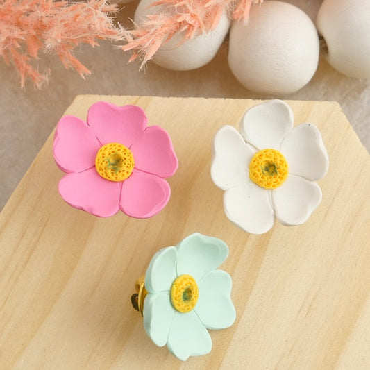 Flower pins