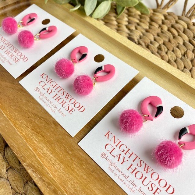 (Presale) Flamingo Dangles