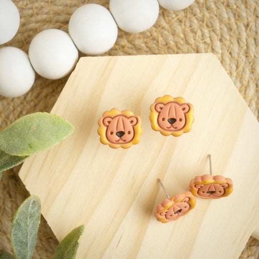 Lion Studs