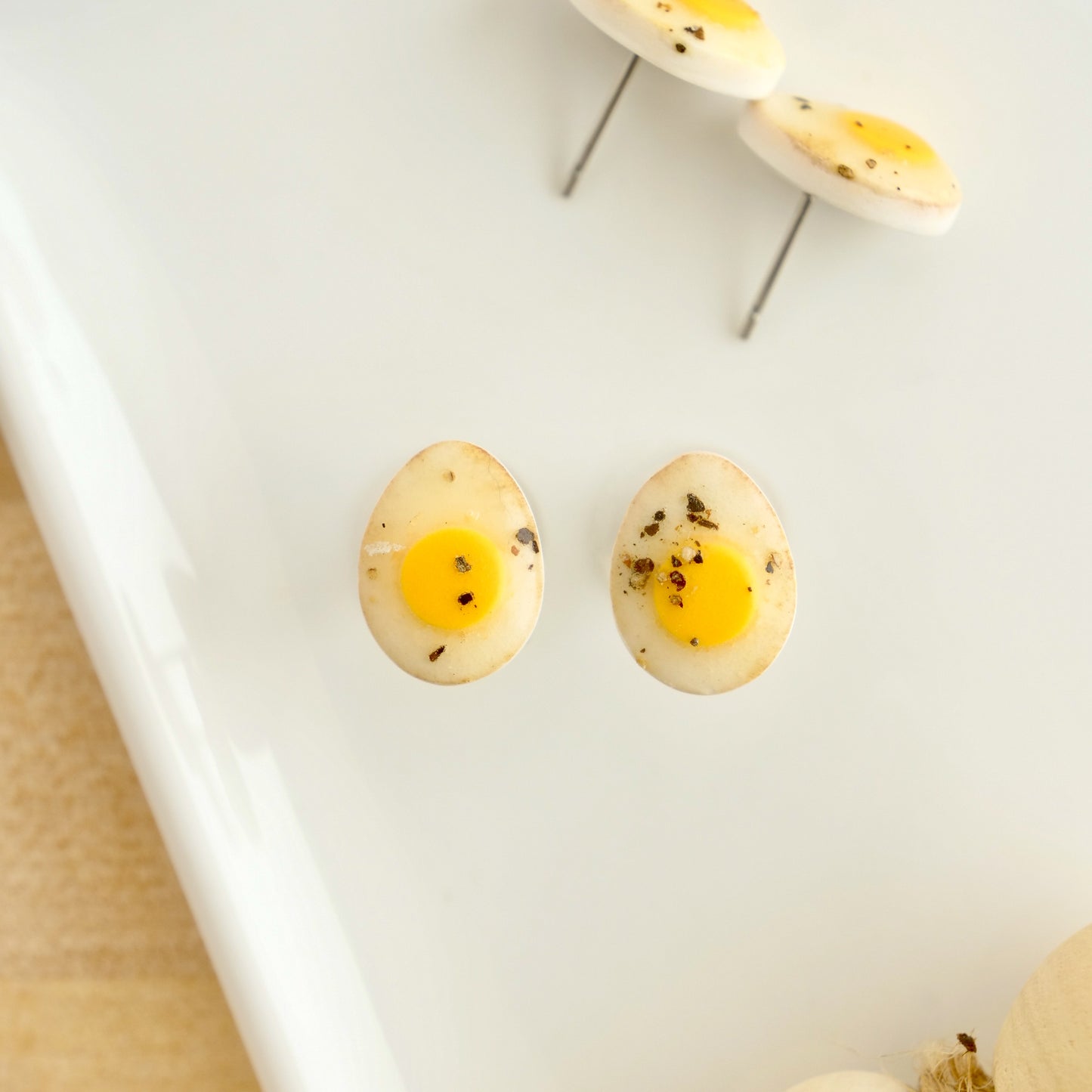 Fried Egg Studs