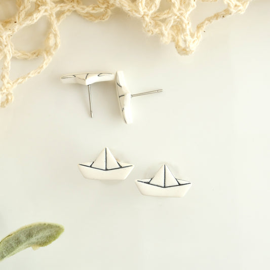 Paper Boat Studs