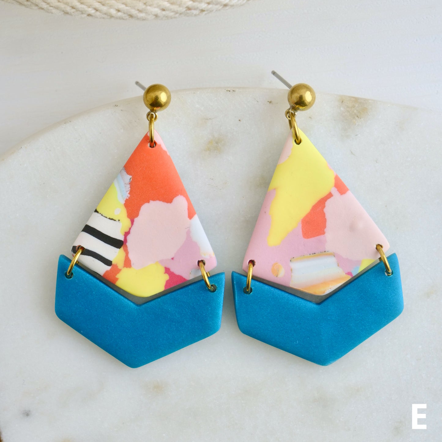 Bailey Dangles in Neon Rip & Tear