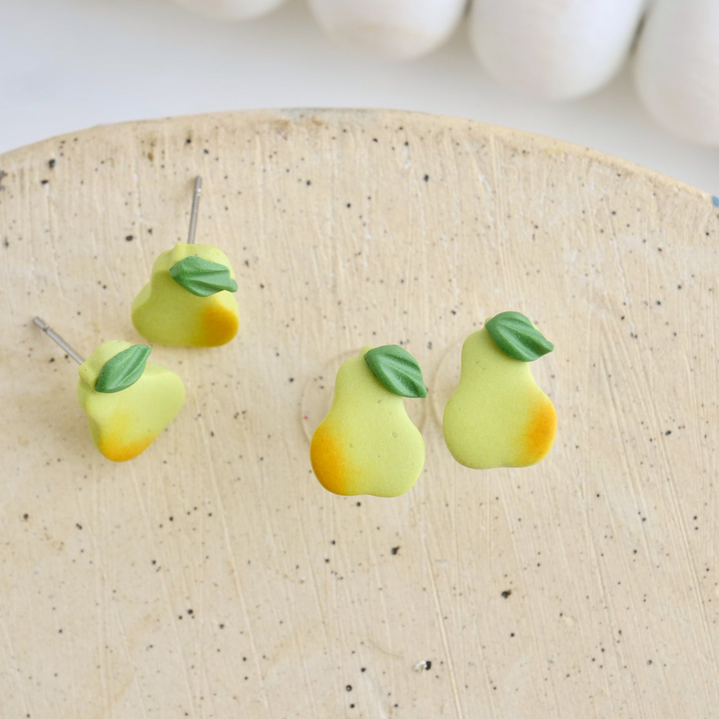 Pear Studs