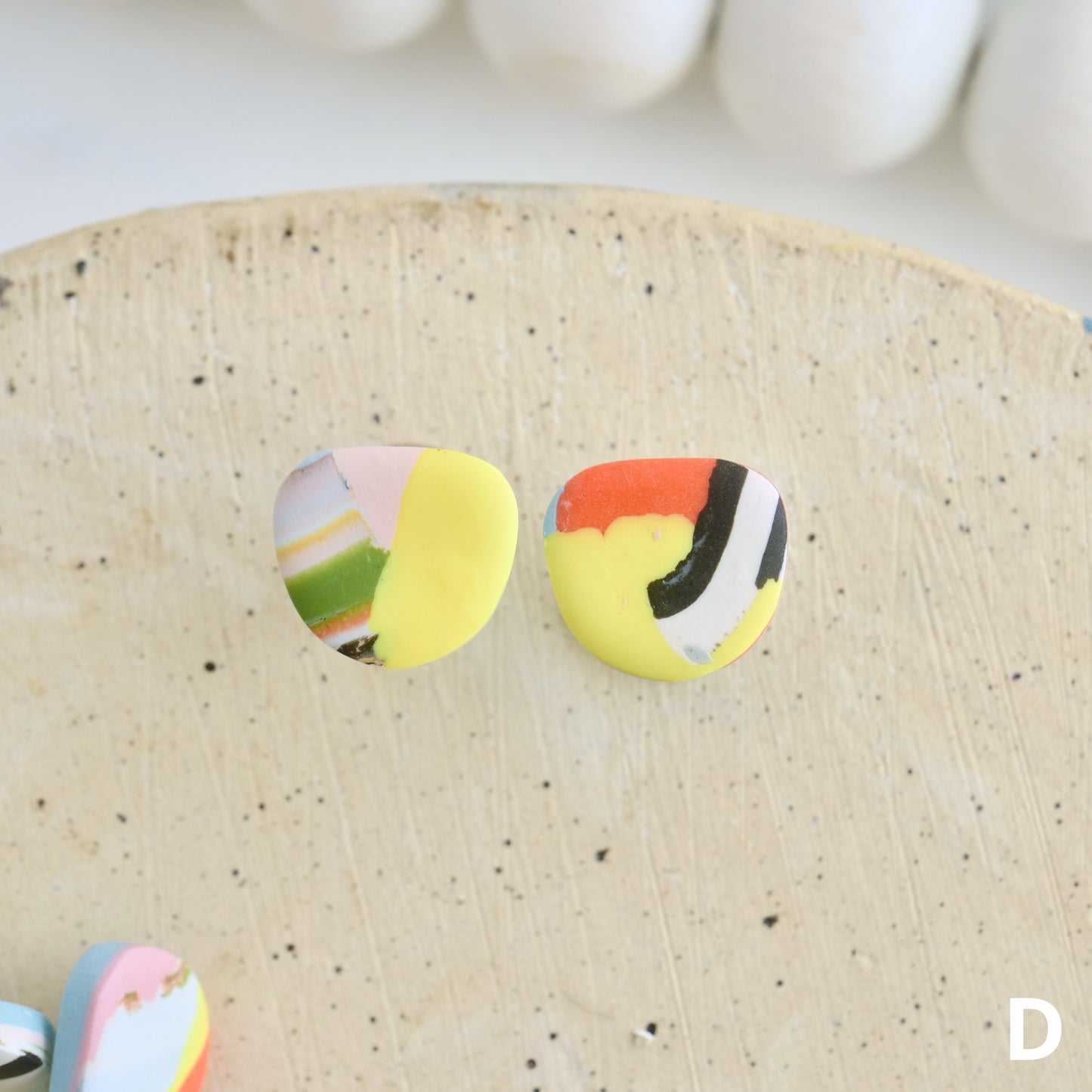 Neon Rip & Tear Studs