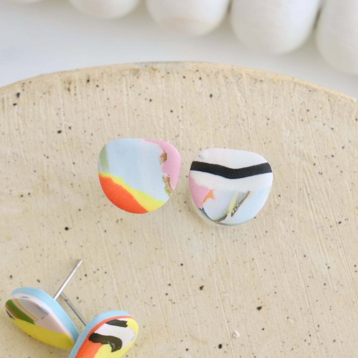 Neon Rip & Tear Studs