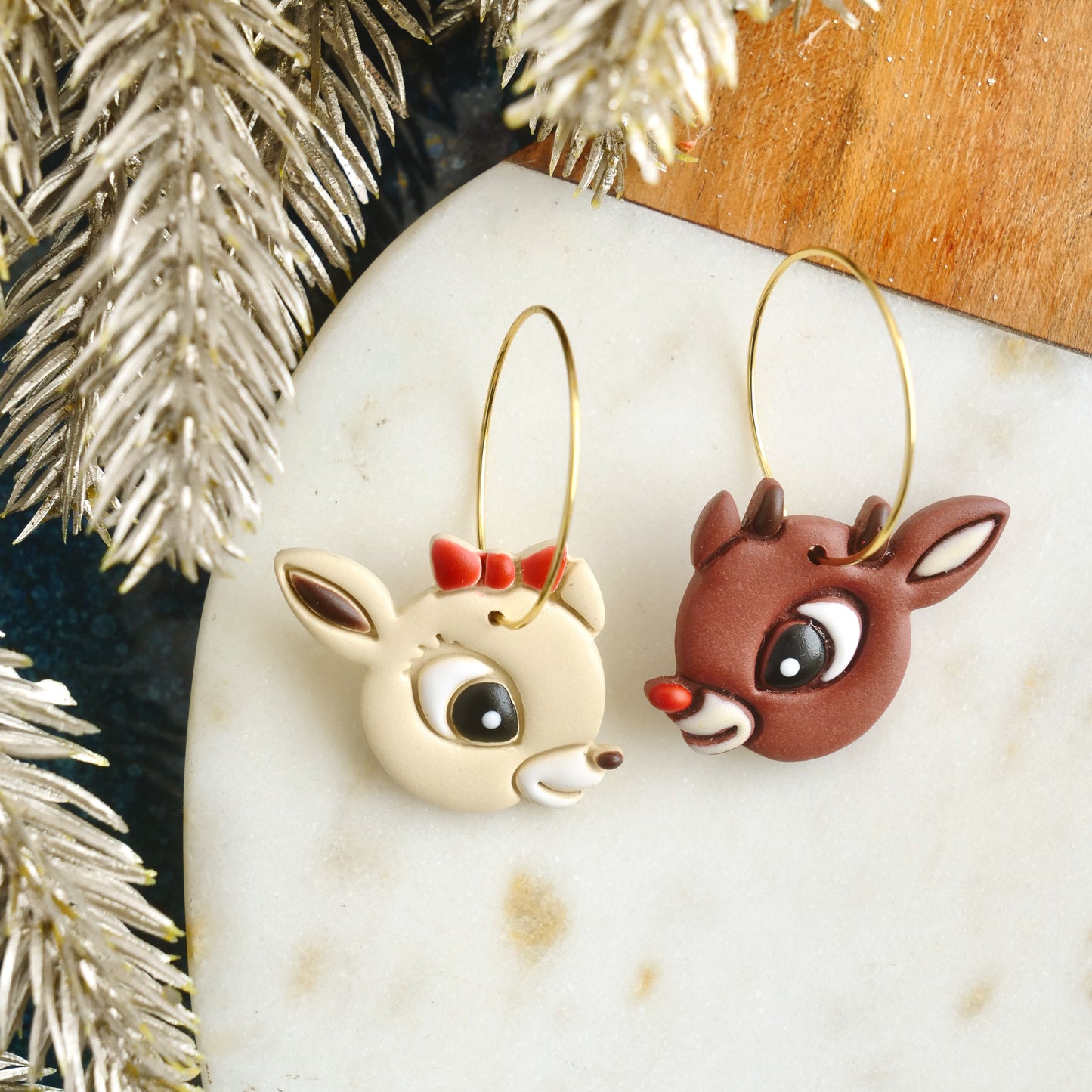 Rudolph and Clarice Hoops