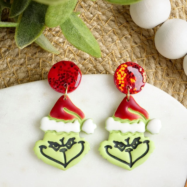 Grinch Dangles