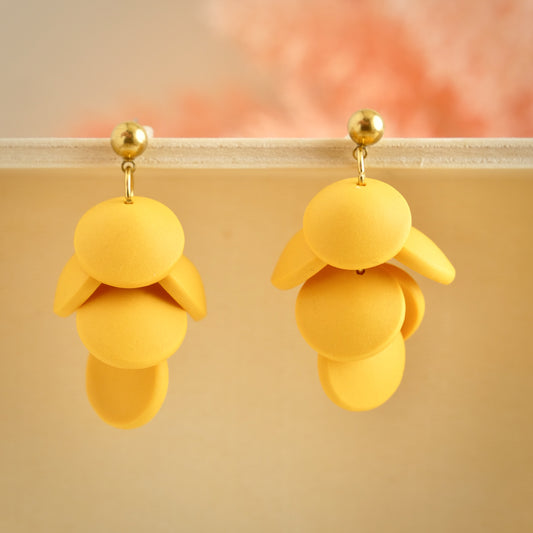 Button Dangles in Sunshine