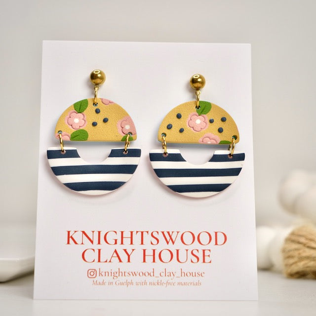 Baker Stack Dangles in May Floral