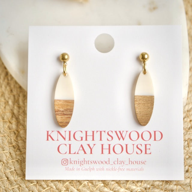 Resin & Wood Dangles