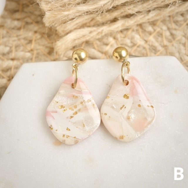 Lonsdale Dangles in Pink Opal