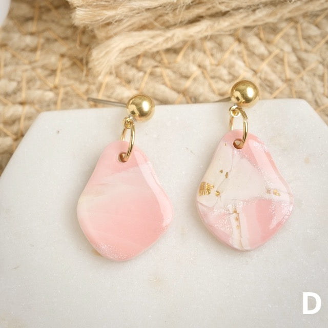Lonsdale Dangles in Pink Opal