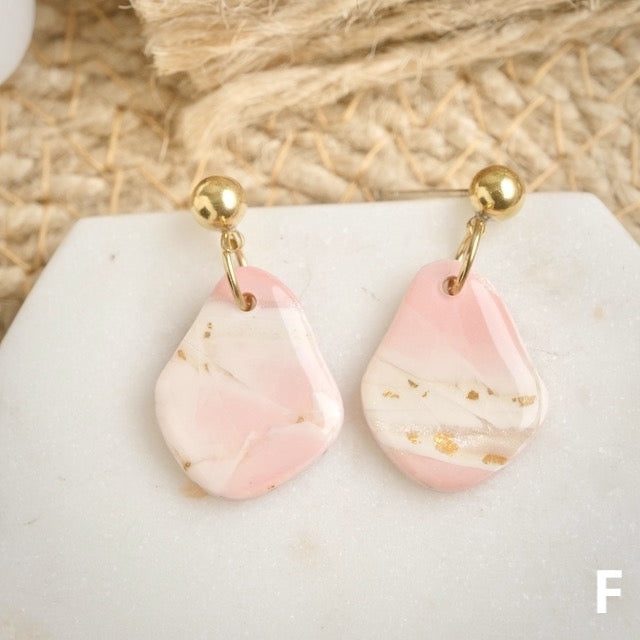 Lonsdale Dangles in Pink Opal