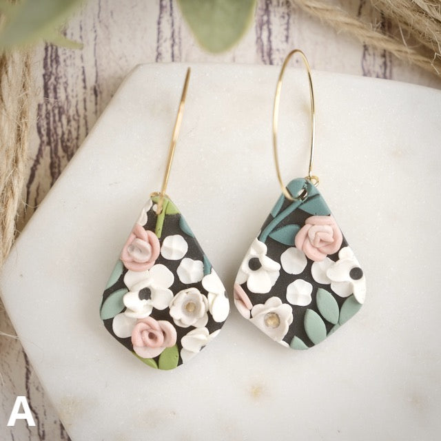 Grange Hoops in Floral