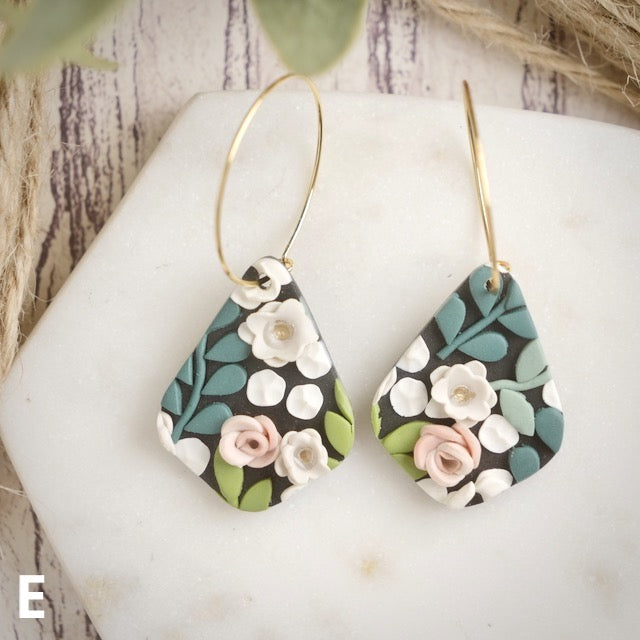 Grange Hoops in Floral