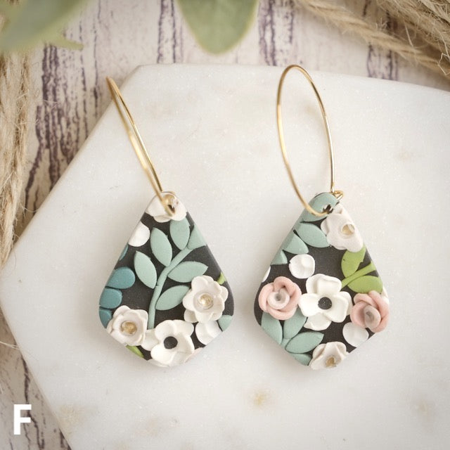 Grange Hoops in Floral
