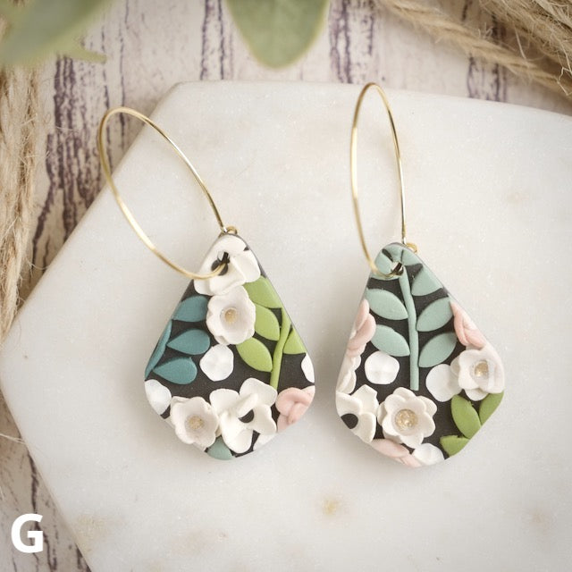 Grange Hoops in Floral