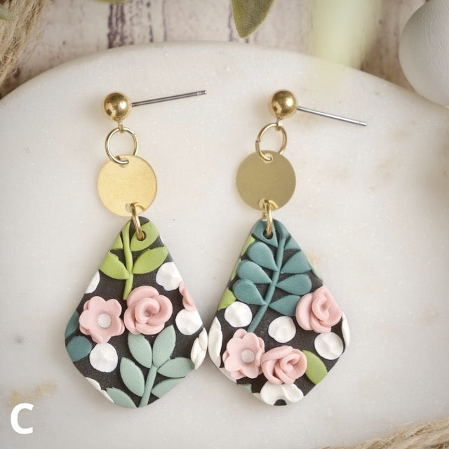 Grange Dangles in Floral