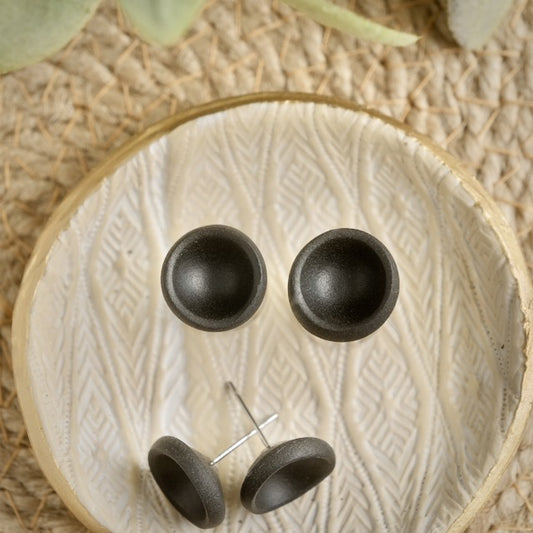 Button Studs in Black