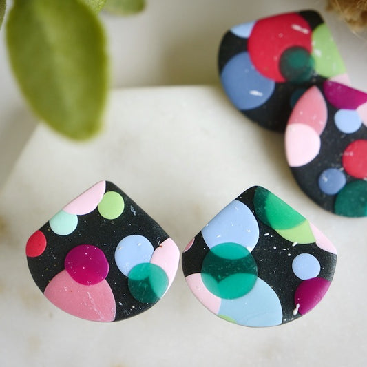 Statement Studs in Studio