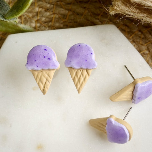 Ice Cream Studs in Grape