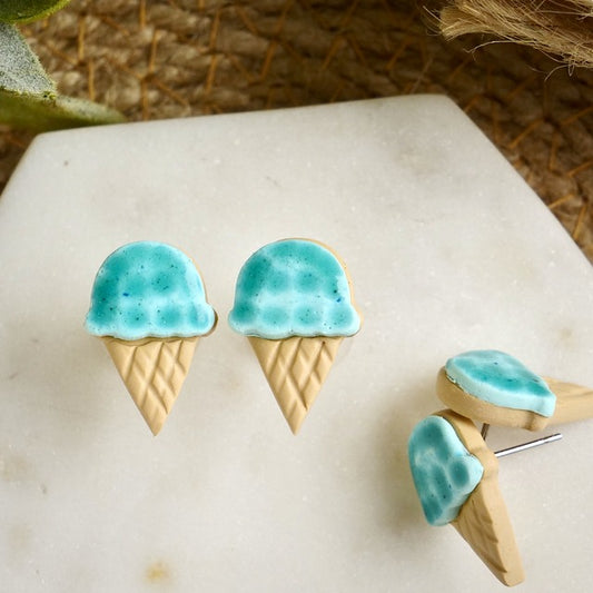 Ice Cream Studs in Mint