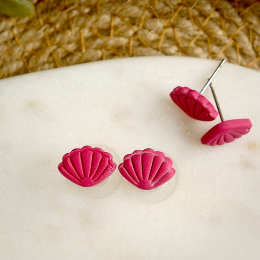 Sea Shell Studs
