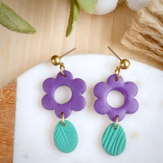 Purple Daisy Drops