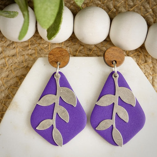 Callander Dangles in Purple
