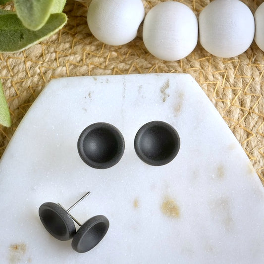 Button Studs in Black