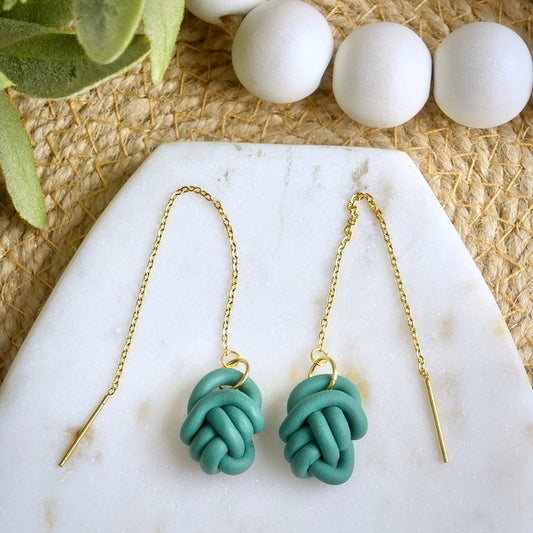 Knot Threads in Teal