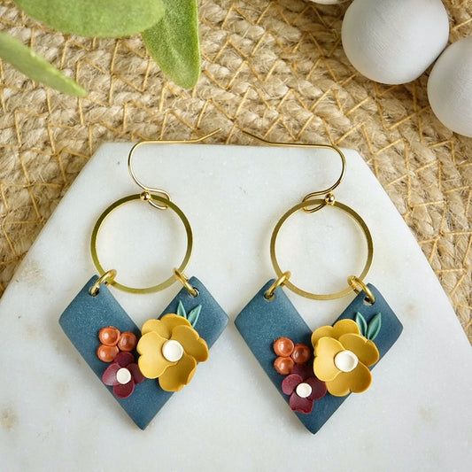 Willow Dangles in Santa Fe Floral