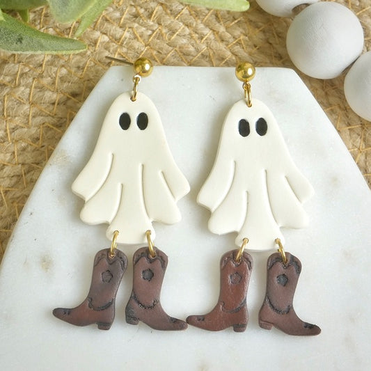 Boot Scootin Spooky Dangles