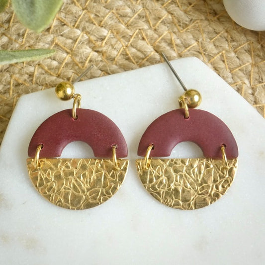 Dangles in Burgundy
