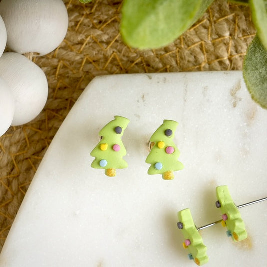 Whoville Christmas Tree Studs