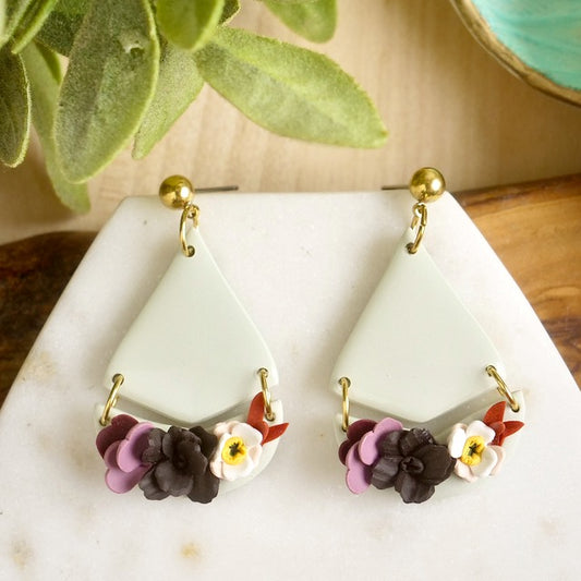 Bailey Park Dangles in Garden Floral