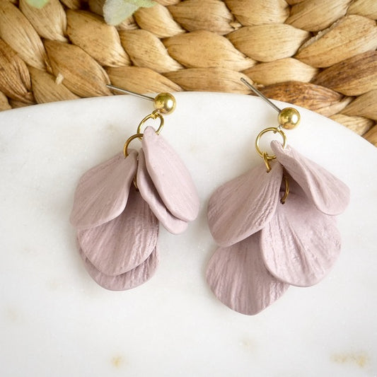 Petal Dangles in Lavender